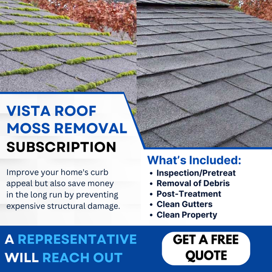 Vista Roof Moss Removal